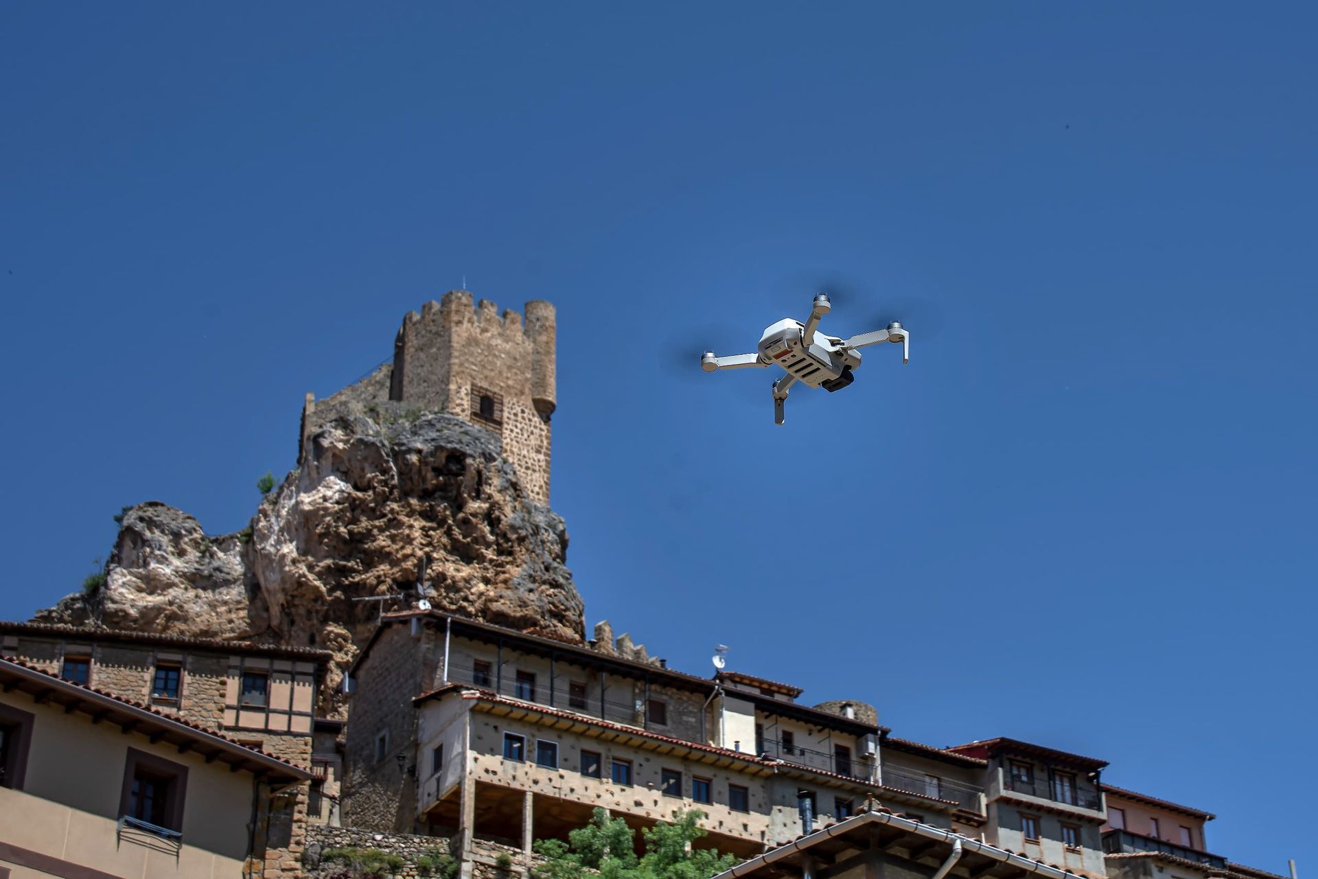 Frías en dron