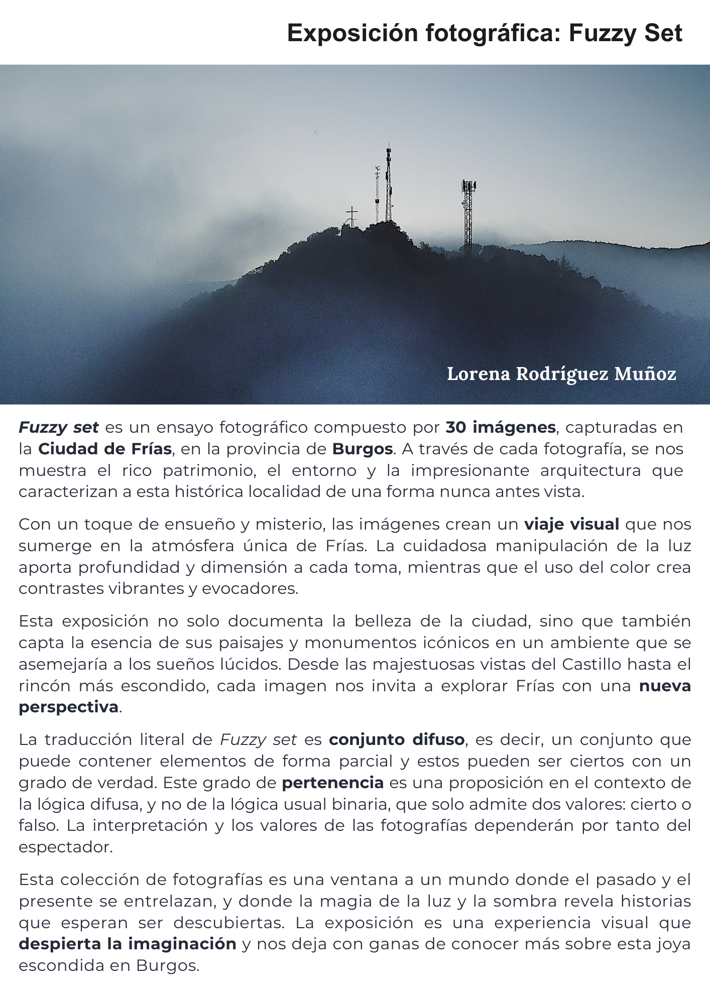 información