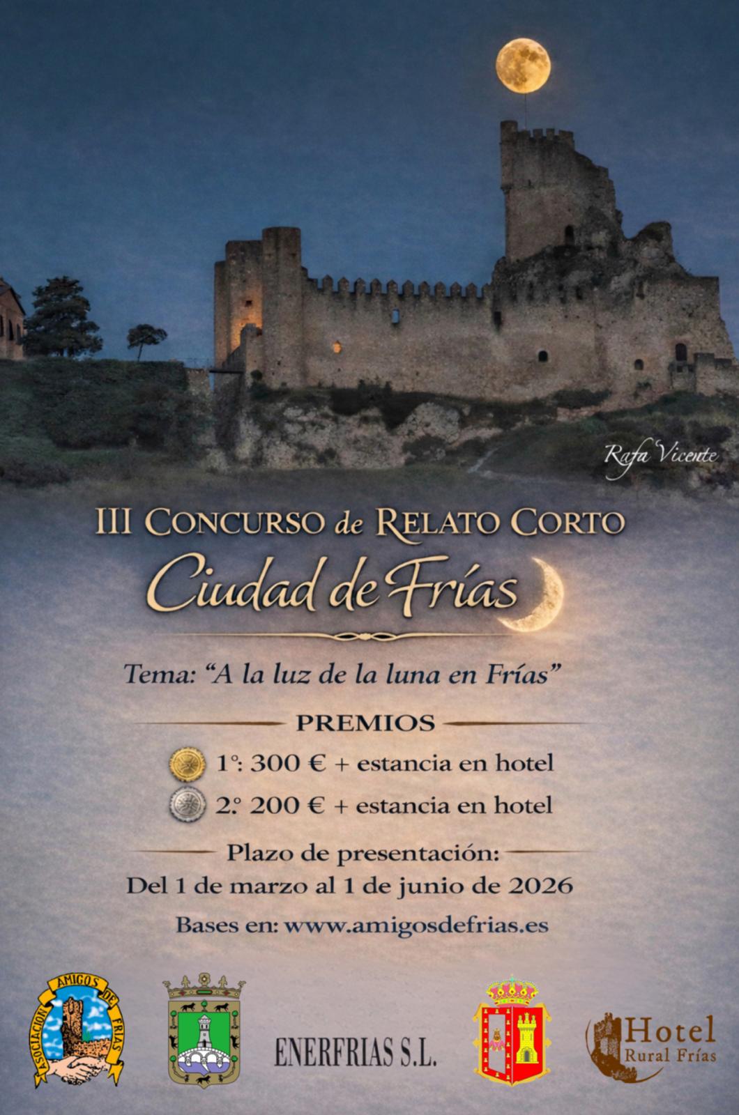 El III Concurso Nacional de Relato Corto "Ciudad de Frías" ya tiene ganadores