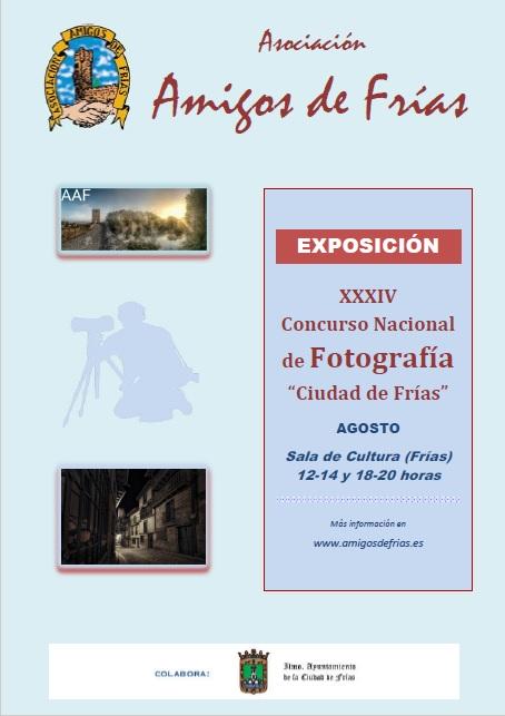 XXXIV CONCURSO NACIONAL DE FOTOGRAFÍA "CIUDAD DE FRÍAS" 