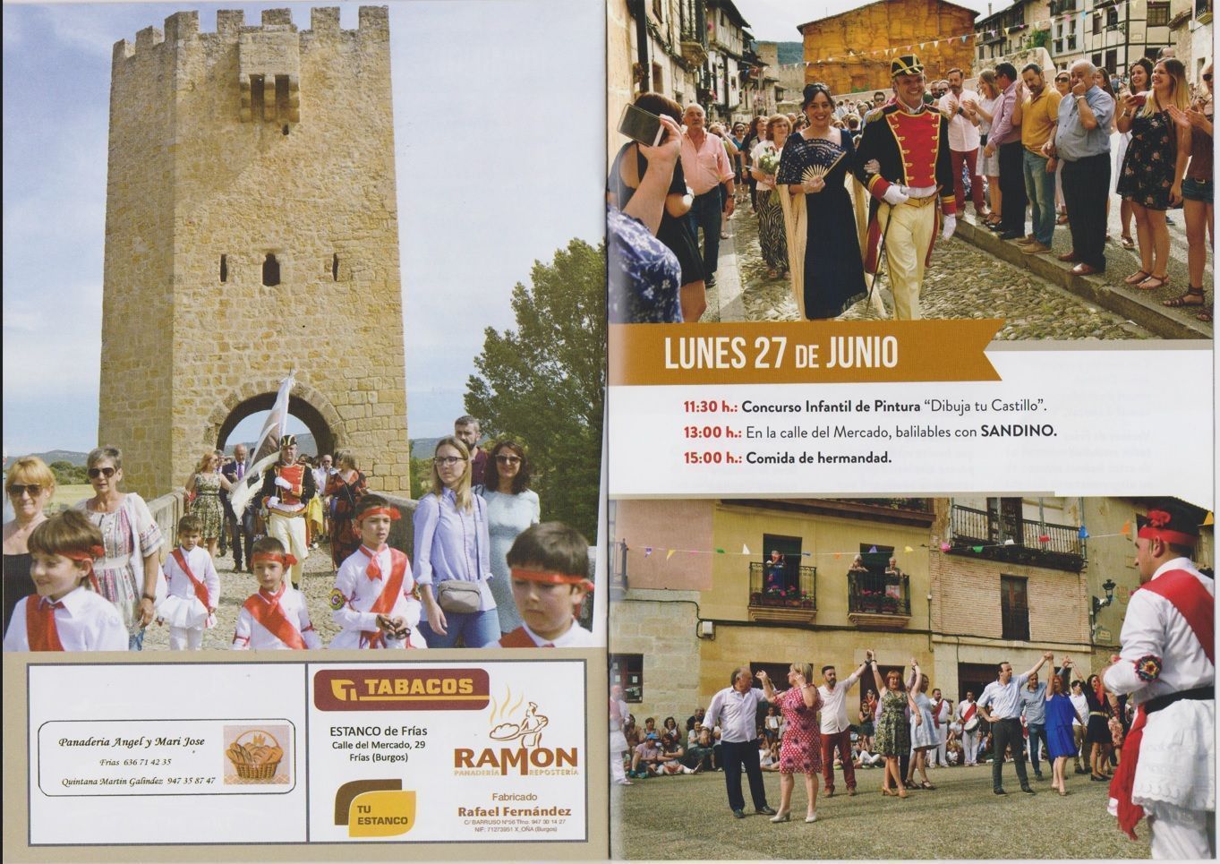 Programa de Fiestas San Juan -Frías 2022