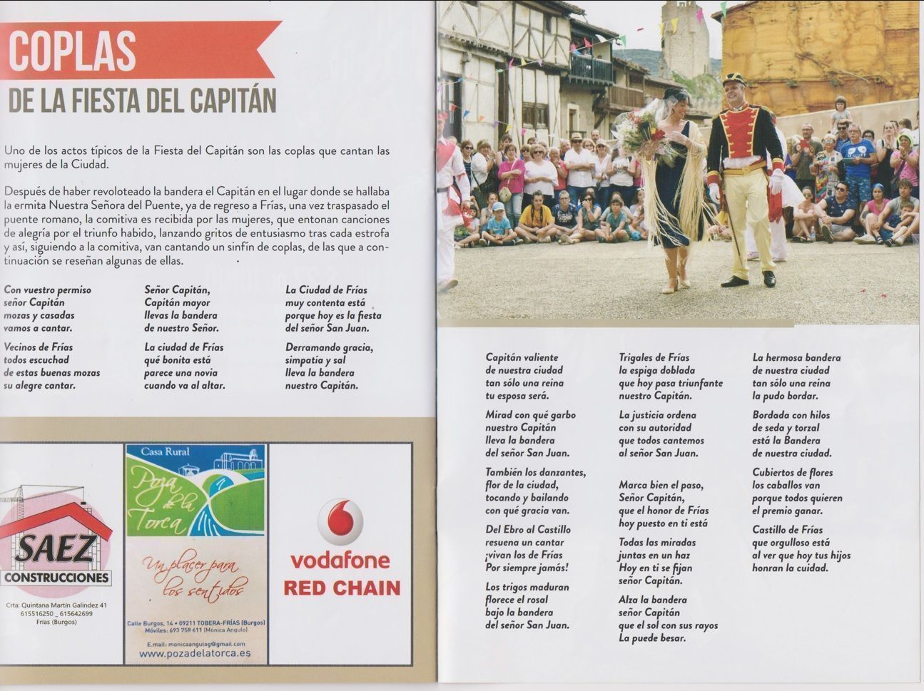 Programa de Fiestas San Juan -Frías 2022